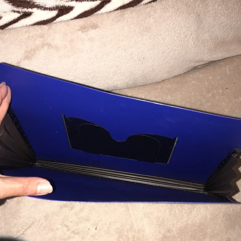 Docu Manager Beautone plastic document holder blue💕